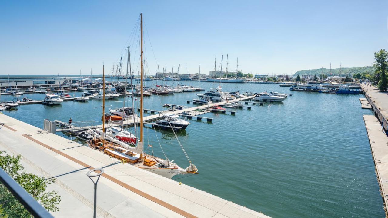 Flatbook - City Center Apartments Yacht Park Gdynia Eksteriør billede